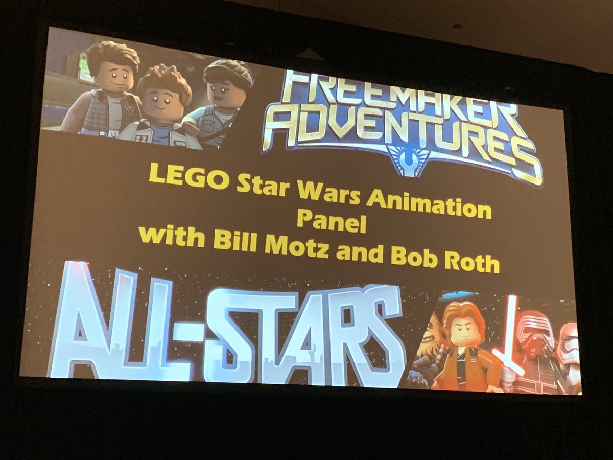 LEGO animation panel at #StarWarCelebration!