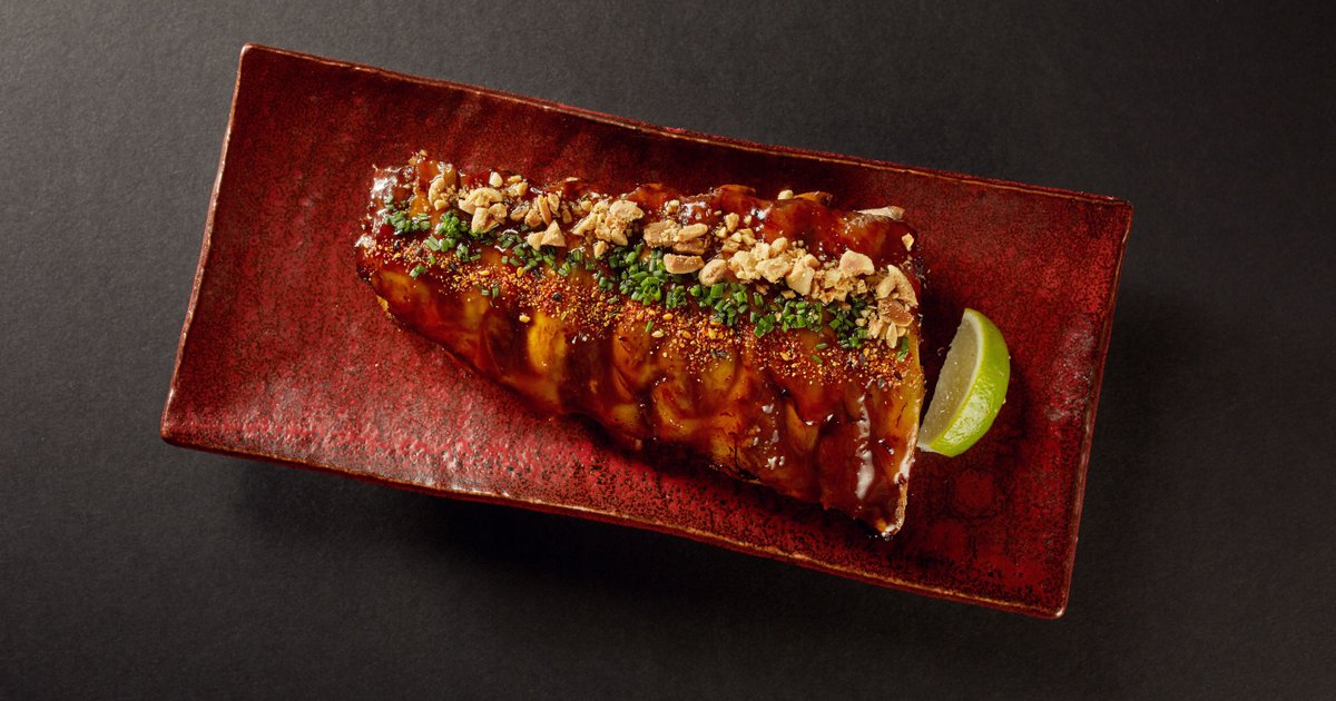 Sticky fingers is the new fashion statement here at Ukai. Try our Pork Ribs with Cantonese glaze.