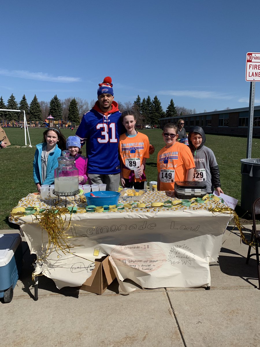 MrsRiggi's tweet photo. 4th Graders at the #RunForestRun5k showed off all their hard work from the Lemonade Stand PBL. You would not believe the amazing work students put into this project! https://t.co/eTZekImCeP