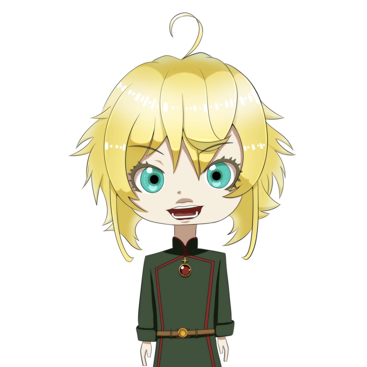 osuke0814's tweet photo. ターニャのミニキャラだお。 https://t.co/PAY9Lceovi