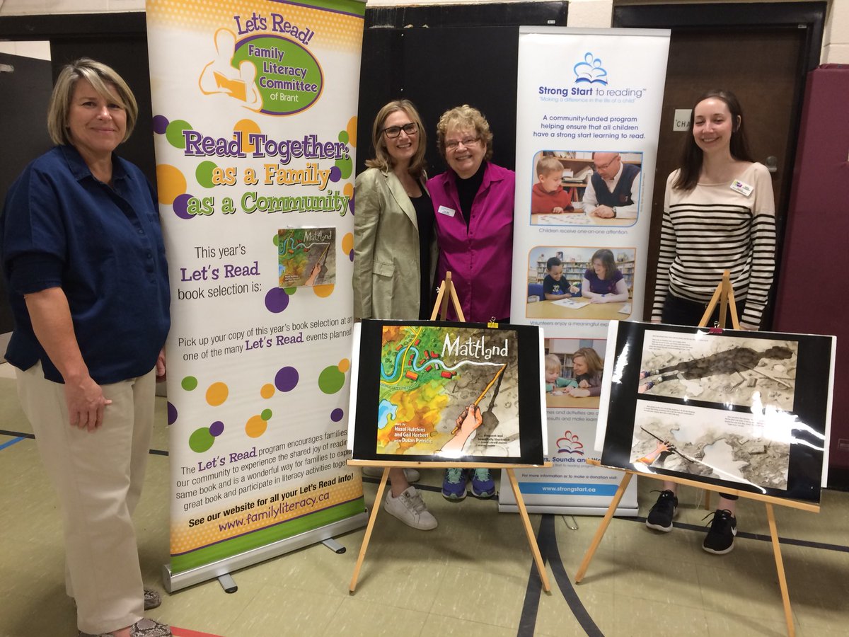 ruth_amills's tweet photo. #LetsReadBrant @BtfdLibrary @brantlibrary @kidscanflyca @GEDSB @bhncdsb @Strong_Start @CityofBrantford working together to boost literacy skills in our community #AllChildrenRead #Mattland https://t.co/vpr3IDygSR