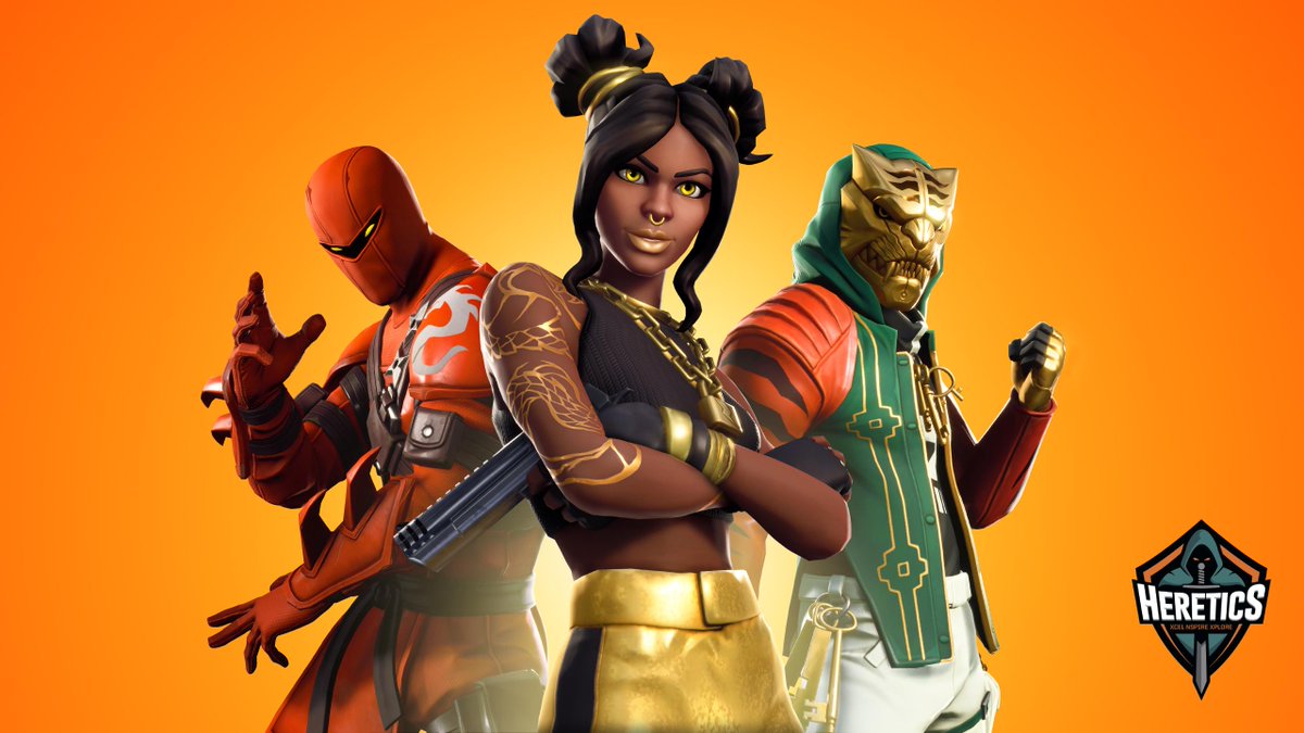 TeamHeretics's tweet photo. ¿Cuántos de vosotros ya estáis utilizando el código HERETICS en Fortnite?

#VamosHeretics 👀 https://t.co/BPaX5VoS9e