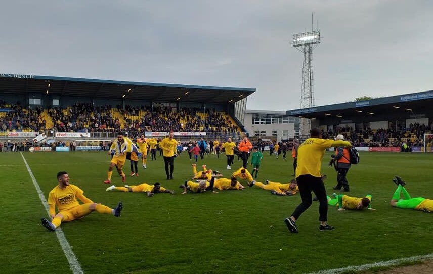 AmandaJFlower's tweet photo. Absolutely buzzing for the boys! @TUFC1899 https://t.co/herJOOGZqw