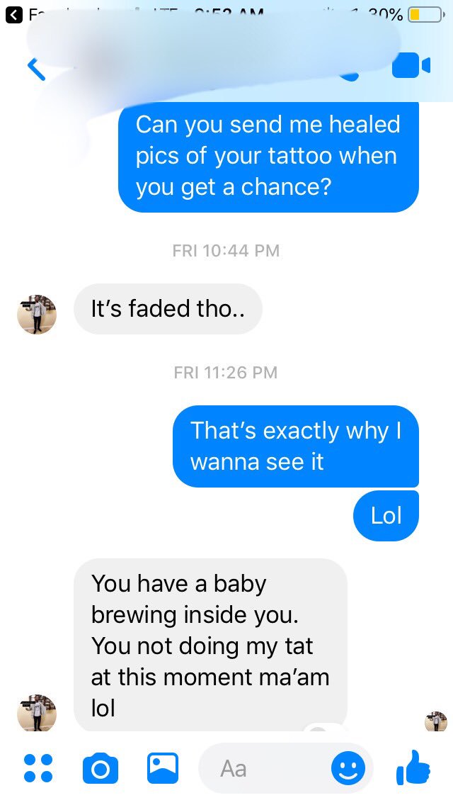 rubycakeface's tweet photo. Ok some clients are annoying as hell, just because I’m pregnant does not mean I’m fucking disabled #difficultclients https://t.co/xmt4kbfG5u
