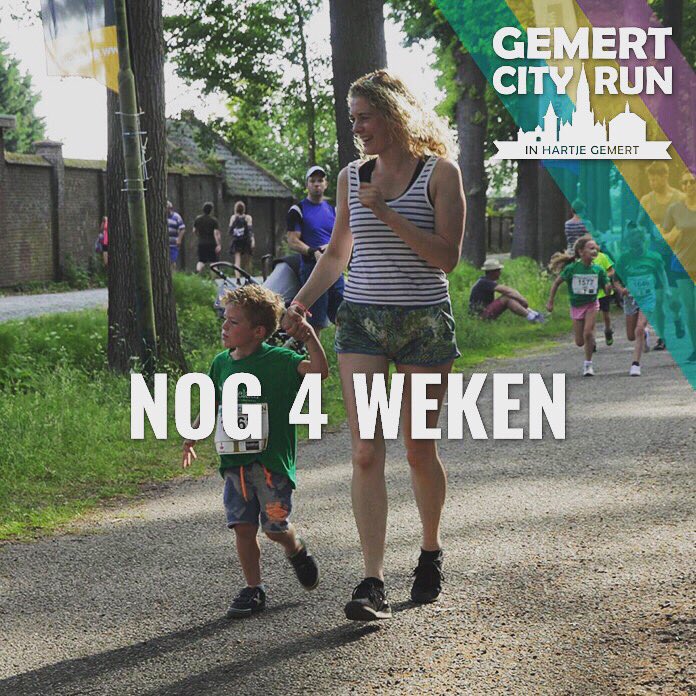 gemertcityrun's tweet photo. Over precies 4 weken barst het Gemert City Run feest los! 🥳 #gemertcityrun https://t.co/2IoVvBmXAG