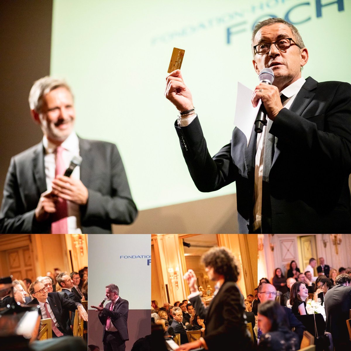 1ère soirée de Gala de la Fondation animée par Christophe Dechavanne au profit de l’Hopital Foch dans le cadre de la campagne « Chirurgies d’exception ». Merci aux partenaires, ministres, grands donateurs et artistes présents !