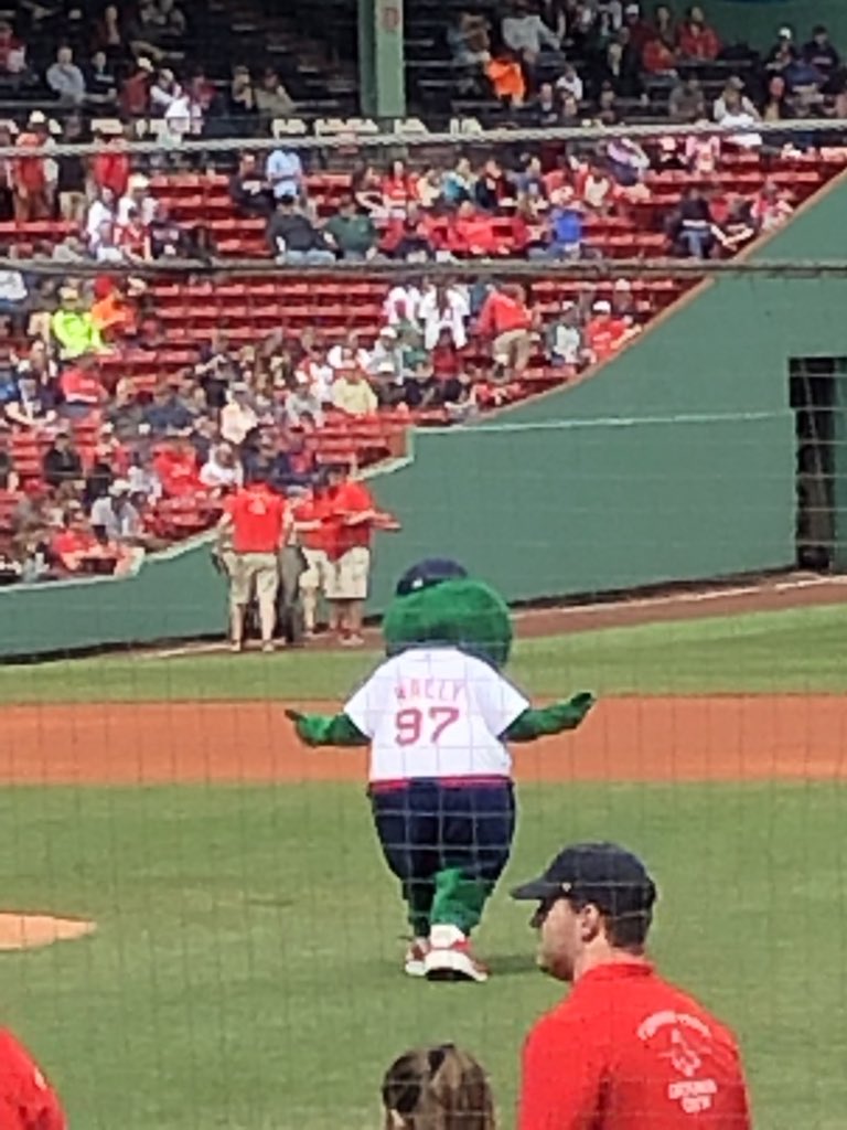 joannehoerrner's tweet photo. Play ball! Hi Dan and @Jerry_Remy @RedSox @REDSOXNATI0N #gosox #logebox #redsox https://t.co/67Kxw6Iwef