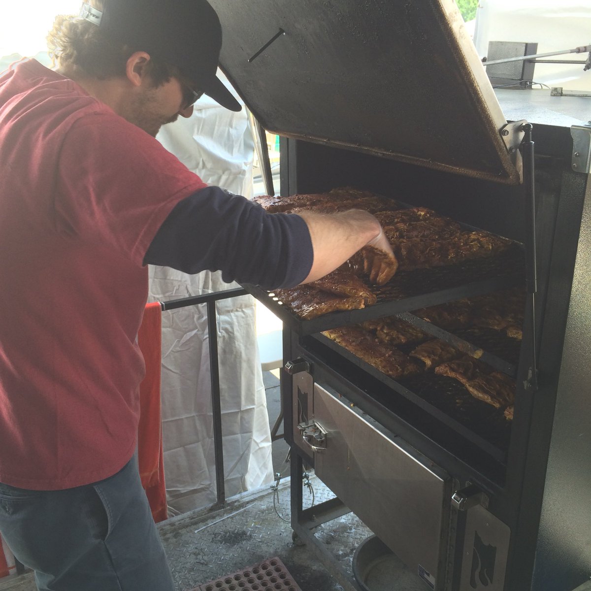 johnrote's tweet photo. T-minus 30 days until load in for the World Championship BBQ Cooking Contest, our 10th year competing. https://t.co/MCB9lH4fsE