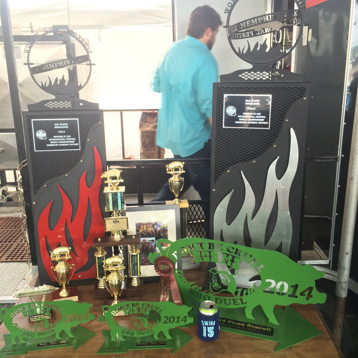 johnrote's tweet photo. T-minus 30 days until load in for the World Championship BBQ Cooking Contest, our 10th year competing. https://t.co/MCB9lH4fsE