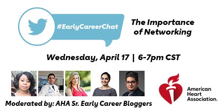 Shayan Mohammadmoradi, MS, PhD (@moradishayan) on Twitter photo Save the date for the #EarlyCareerChat on âThe Importance of #Networkingâ moderated by Sr. #AHAEarlyCareerBlogger team (<a href="/AnberithaT/">Anberitha Matthews, MSc, PhD, TTS</a> @fawazalenezi55 <a href="/BaileyDeBarmore/">Bailey DeBarmore, PhD</a> <a href="/kaurkeerat87/">Keerat Kaur</a> & me)
<a href="/GillKentucky/">UK_GillHeart</a> <a href="/UK_HealthCare/">UK HealthCare</a> <a href="/ResearchKY/">UK Research</a> <a href="/atvbahajournals/">ATVB: An AHA Journal</a> <a href="/ATVBCouncil/">ATVB Council</a> <a href="/JAHA_AHA/">JAHA</a> <a href="/AHAMeetings/">AHAMeetings</a> Save the date for the #EarlyCareerChat on âThe Importance of #Networkingâ moderated by Sr. #AHAEarlyCareerBlogger team (<a href="/AnberithaT/">Anberitha Matthews, MSc, PhD, TTS</a> @fawazalenezi55 <a href="/BaileyDeBarmore/">Bailey DeBarmore, PhD</a> <a href="/kaurkeerat87/">Keerat Kaur</a> & me)
<a href="/GillKentucky/">UK_GillHeart</a> <a href="/UK_HealthCare/">UK HealthCare</a> <a href="/ResearchKY/">UK Research</a> <a href="/atvbahajournals/">ATVB: An AHA Journal</a> <a href="/ATVBCouncil/">ATVB Council</a> <a href="/JAHA_AHA/">JAHA</a> <a href="/AHAMeetings/">AHAMeetings</a>