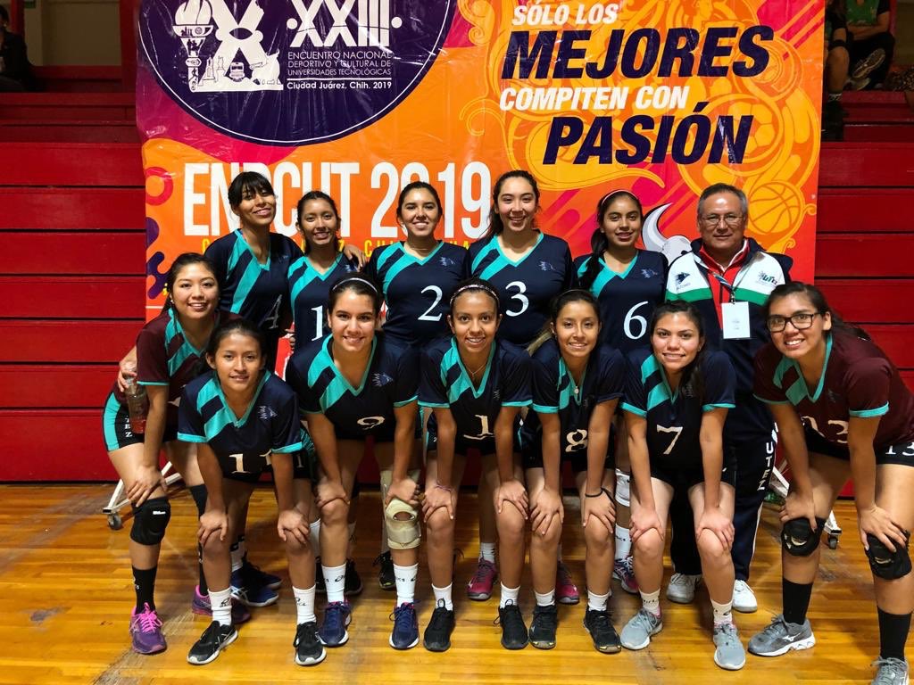 utezoficial's tweet photo. Con marcador de 25-12 y 25-17 el selectivo femenil de voleibol #HalconesUTEZ se instala en la final del XXIII ENDyCUT 2019  tras superar al selectivo de la  Universidad Tecnológica de  Guaymas #VamosHalcones https://t.co/xEH2luffJa