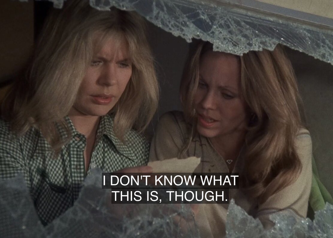 jennixnay's tweet photo. watching this 70s satanic panic horror flick on @shudder & thinking of you @PattieMcCarthy #Pennifer #research #tothelibrary https://t.co/frKUoC6dfe