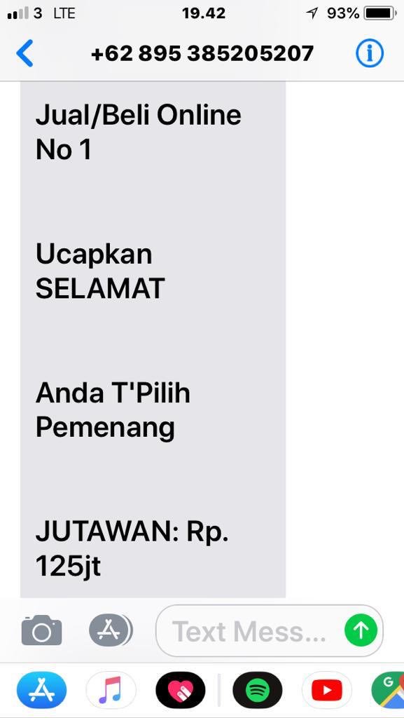 machdiii's tweet photo. @aduanBRTI tolong di follow up dong, saya ga pernah dapet hasil verifikasi laporan yg sebelum sebelumnya saya submit. Tolong diblock, makin banyak penipuan spt ini. https://t.co/d7Q4RYdB6o