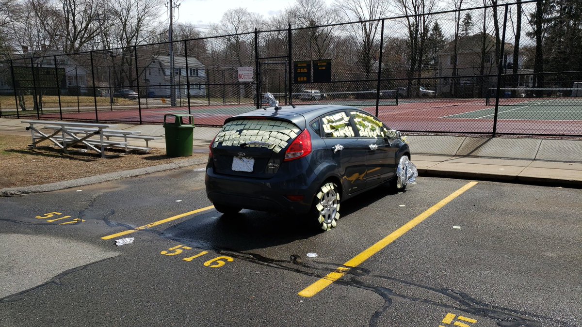 KPgrounds's tweet photo. Post it note and tin foiled. Whoever is responsible for this please clean it up. The trash barrel is right there for you. https://t.co/rXhkwzfg5D