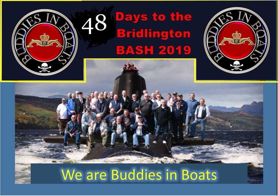 48 days until 165 Royal Navy Submariners descend on #Bridlington for their annual reunion and in the process raise thousands of pounds for local and national charities.