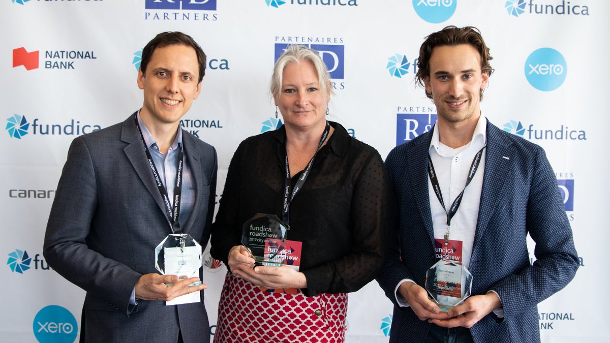BCFventures's tweet photo. #Canada: Congratulations to the winners of #Vancouver @Fundica Roadshow: @neuraura, @ehsai1,
@playftsy. #Startups will compete during the #Montreal #FundicaRoadshow finale for the $1M investment award from @BCFventures, @PanacheVC, @AngelList.
Read here: https://t.co/rvw6MdeB8n https://t.co/ml2NvbTA4o