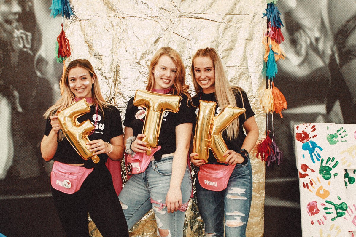 Come hang out with us at DANCE MARATHON from now until 9pm! #FTK    ❤️💛💙