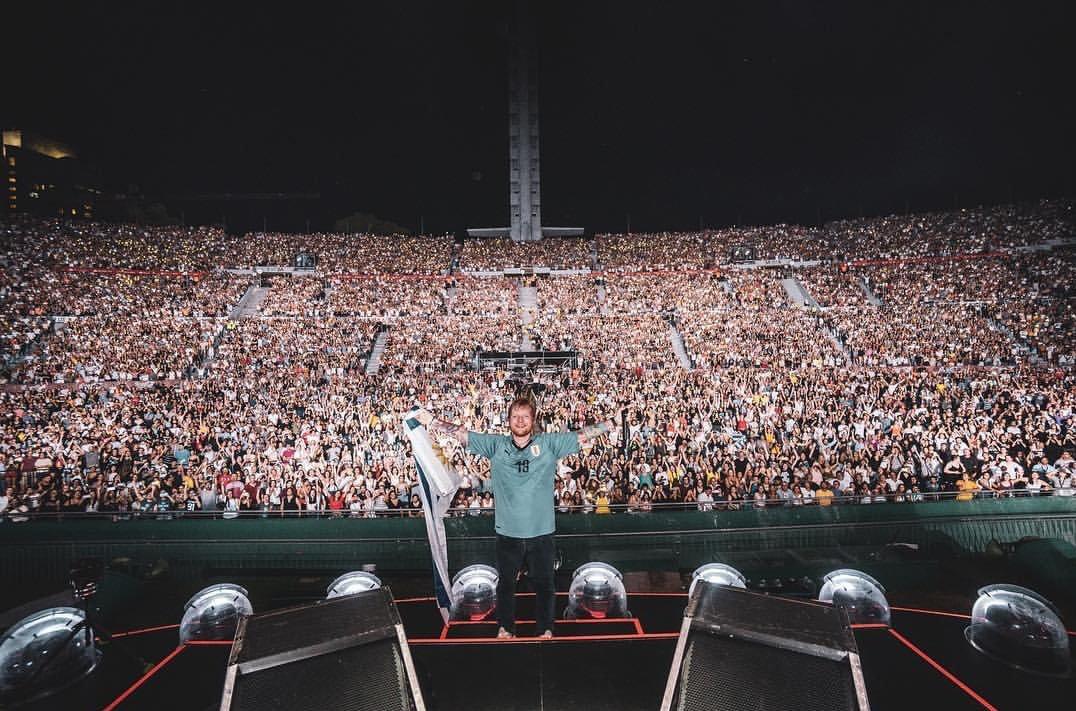 Ed Sheeran Uruguay 🩷 tweet media