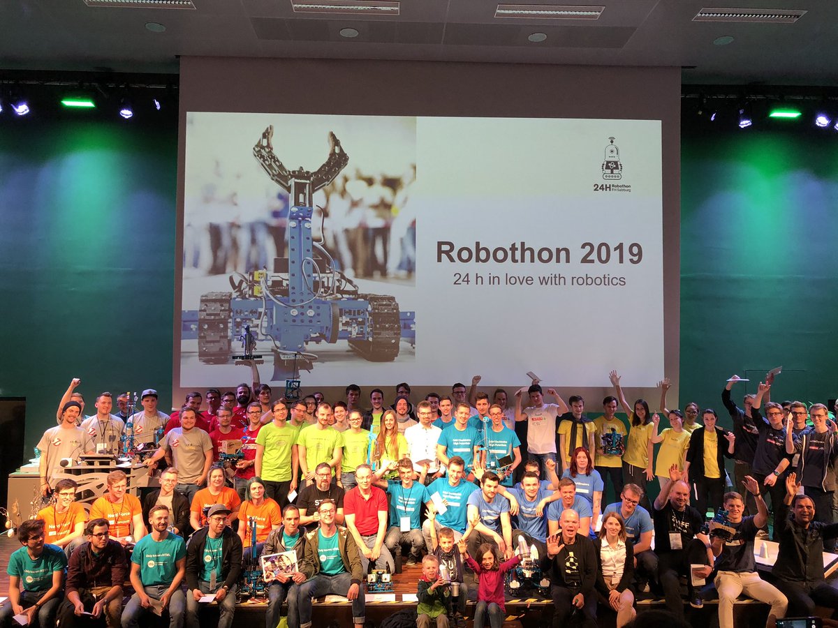 markus_watzik's tweet photo. Congrats to all participants! Great show!! @RobothonSBG @fhsalzburg @Porsche_IT @PorscheHolding https://t.co/1Ja2SoSWmG