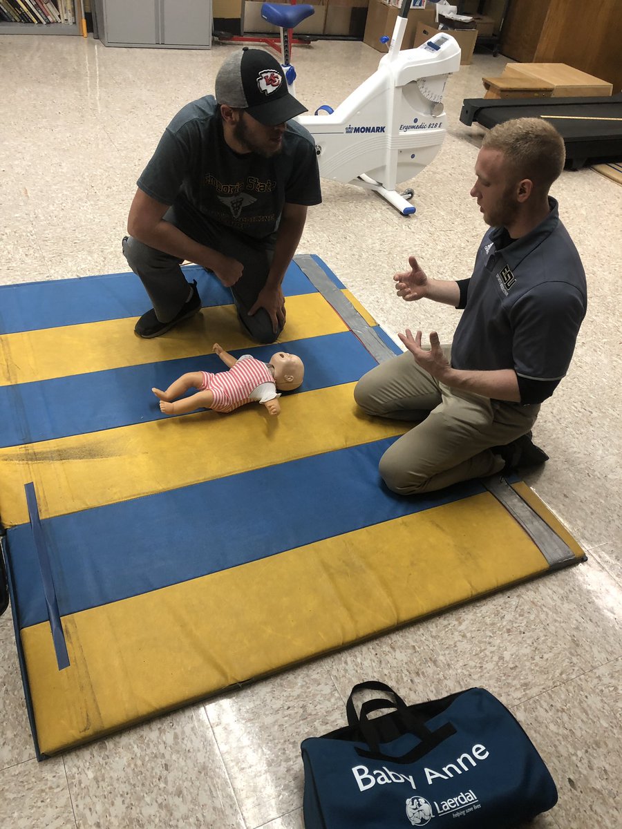 ESU_ATProgram's tweet photo. Stayin’ alive, stayin’ alive @ESU_HPER @TTC_ESU @emporiastate @CityofEmporiaKS @ESUAlumniAssoc #ATCamp #highimpactlearning https://t.co/dnP7dSHNg9