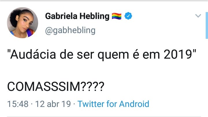 jpverdade1's tweet photo. Ter audacia de ser verdadeira, integra e nao querer lacrar..se esconder atras de racismo por brancos, foi o que vcs fizeram,tudo que envolvoa a cor preta eh racismo, ate cafe preto..please..vcs cansam https://t.co/hNrSLiHyFT