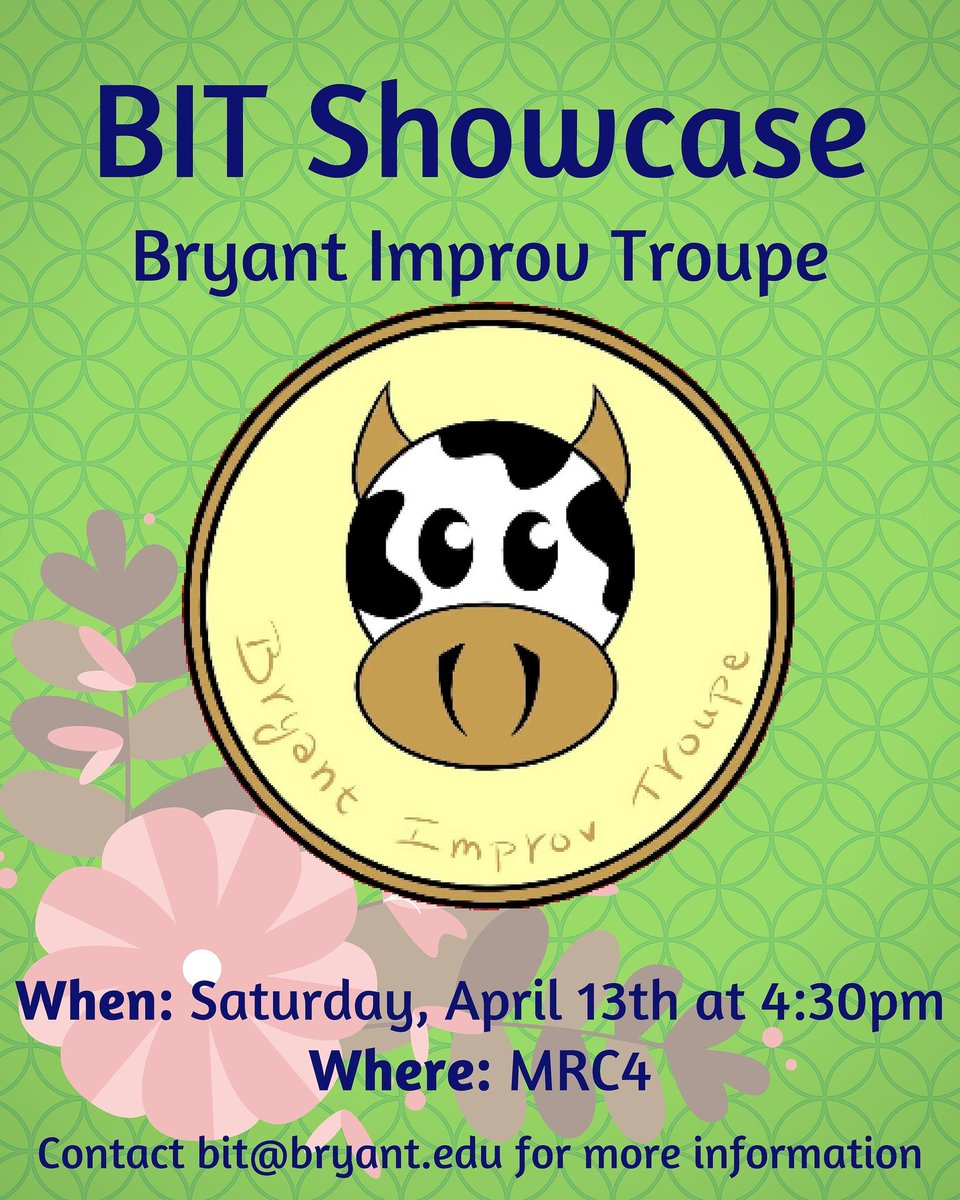 The BIT Showcase is today at 4:30 in MRC4! We have a raffle for a $25 gift card to Target, and we'll be livestreaming it on our Facebook page!