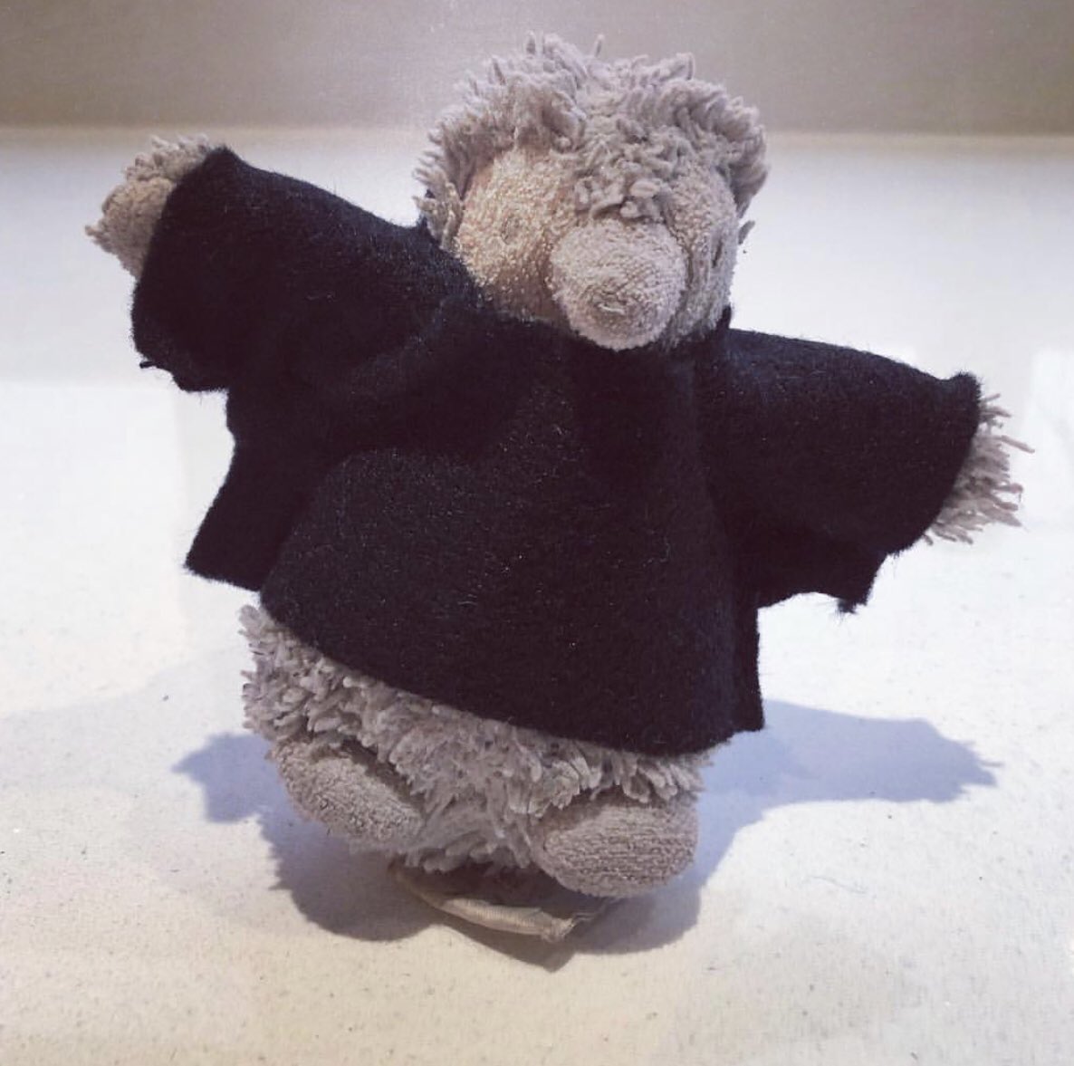 Fonz_'s tweet photo. £20 reward for the return of Pete left #thameslink from E. Croydon today, train times and the return train times pictured along with pics of Pete (although he’s not wearing the black jumper today. #losttoy #leftontrain #brighton #gatwick #missingtoy #penguin #reward #found 💔 https://t.co/NV7LmyNIBU