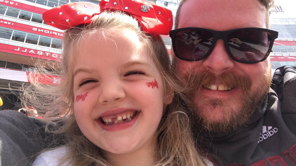 BenjaminMcCart1's tweet photo. #Huskers #HuskerSpringGame #GBR https://t.co/TUcCxcyCg6