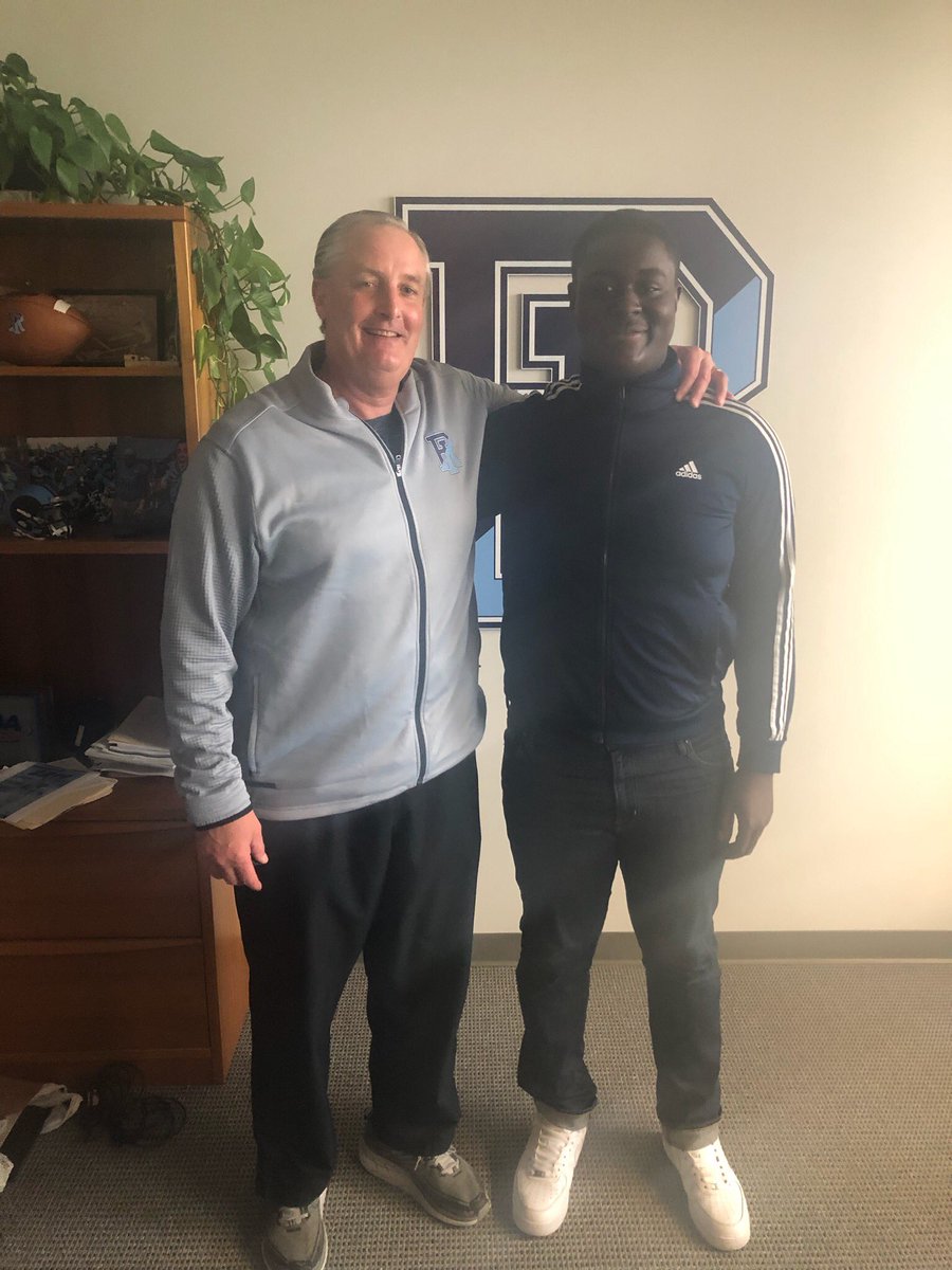 21eliteacademy's tweet photo. Congratulations to our own @_ChosenOne2020 for receiving his 1st full scholarship offer from @RhodyFootball today. Jevon has worked tirelessly to achieve his goal of becoming a full scholarship player. We are extremely happy for him &amp; his family. #3MoreFeet #21Elite #RIFootball https://t.co/pYFSZYmaJb