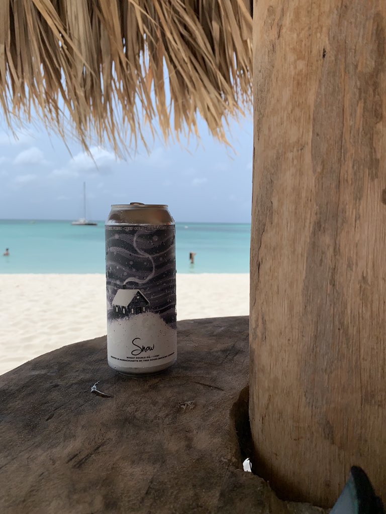 timjez27's tweet photo. @TreeHouseBrewCo #snowinaruba https://t.co/wQfJ6dzeUZ