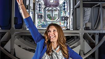 EFestsASME's tweet photo. #EFestFairplex keynote speaker Danielle Richey on engineering jobs, the future of humans in space, and more: https://t.co/hYb1onnoYh https://t.co/Mqn0H3ywdP