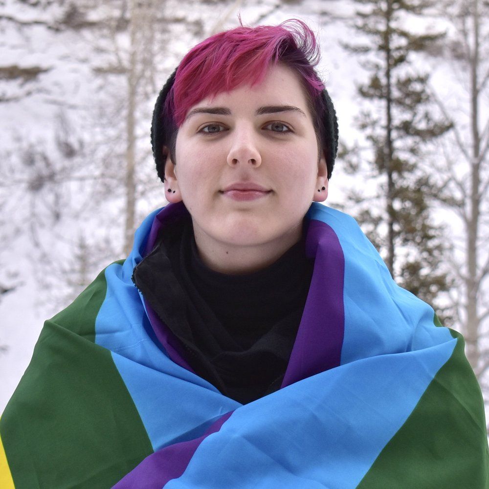 Meet our #champion, Margaret Patterson! Having volunteered with <a href="/ucalgary/">U Calgary</a>'s Q Centre and Queers On Campus, Margaret ensures the #LGBTQ community feels safe and supported on campuses.