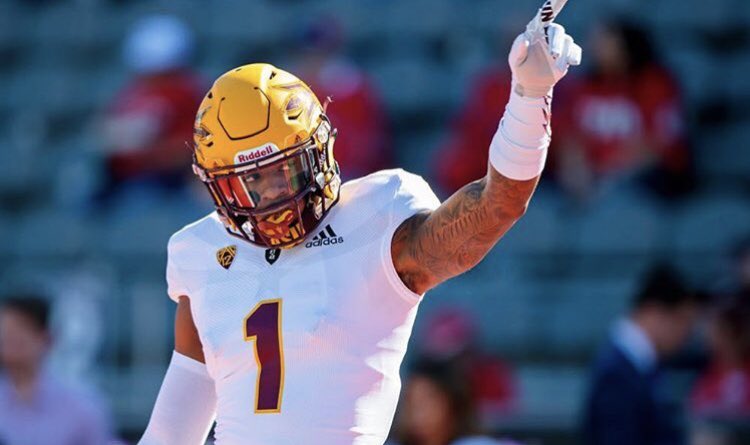 ZDuncan13's tweet photo. Extremely Blessed To Announce That I Have Received My 3rd Offer To Arizona State University #ForksUp  @CoachGonzASU @AntonioPierce @adamgorney https://t.co/srprrT10ky
