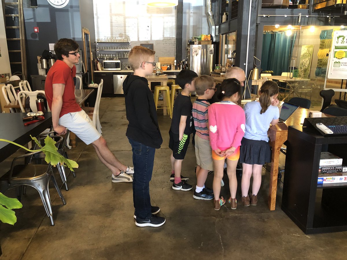 convert2code's tweet image. So excited to be exploring Scratch with Ken Richards this afternoon! It’s amazing to see such a passion for coding in such a young crowd! #coding #scratchworkshop #converttocode #lancasterpa #lancaster #learntocode #codingforkids #kidscoding