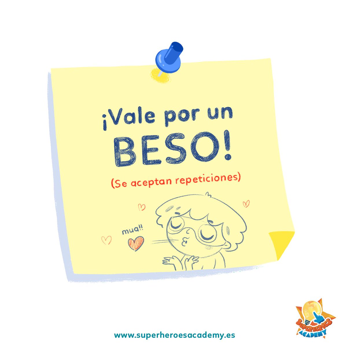 AppSuperheroes's tweet photo. Si sois de dar muchos besos, vais por buen camino. Si os cuesta más... ¡a ponerse las pilas y recuperar el tiempo perdido!😘Porque dar besos tiene unos beneficios excelentes para nuestra salud ⚕️Si queréis saber cuáles... 👉 https://t.co/t6xC7ALjPC
#FelizDíaInternacionalDelBeso https://t.co/0c3mBzKJ8p