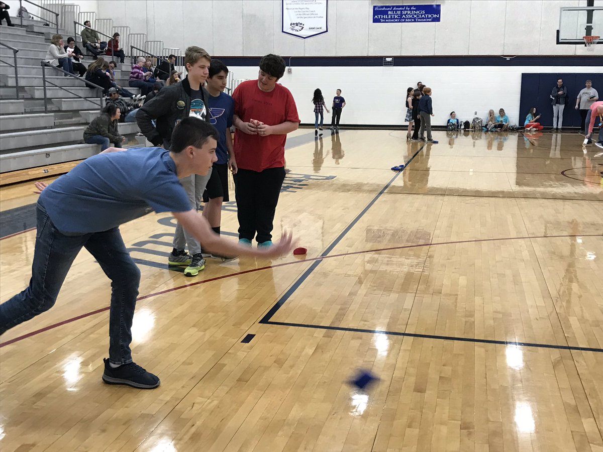 HendonMr's tweet photo. Minutemen - a bean bag strategy game is part of today’s excitement. #CMShowtime https://t.co/rZ1ub3rkaf