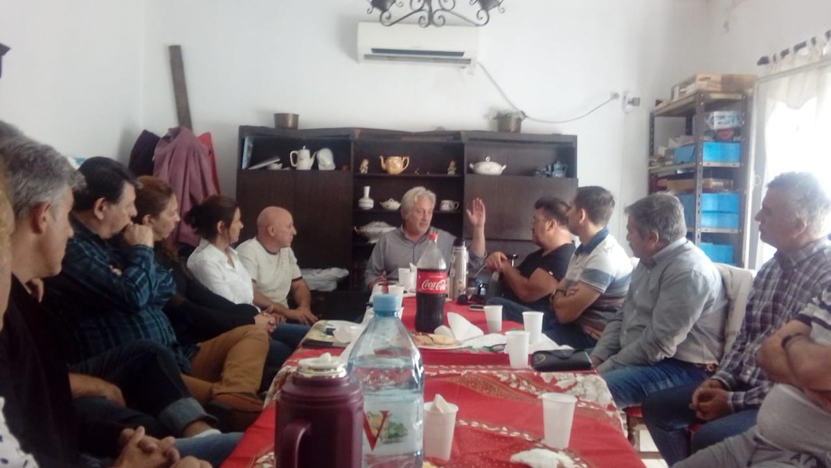 RiosGualberto's tweet photo. Reunión con los referente de Brandsen , Presidente Perón , Cañuelas , San Vicente , repasando las actividades realizadas #AlternativaFederal #UnionFederal https://t.co/xKW4qigWGy