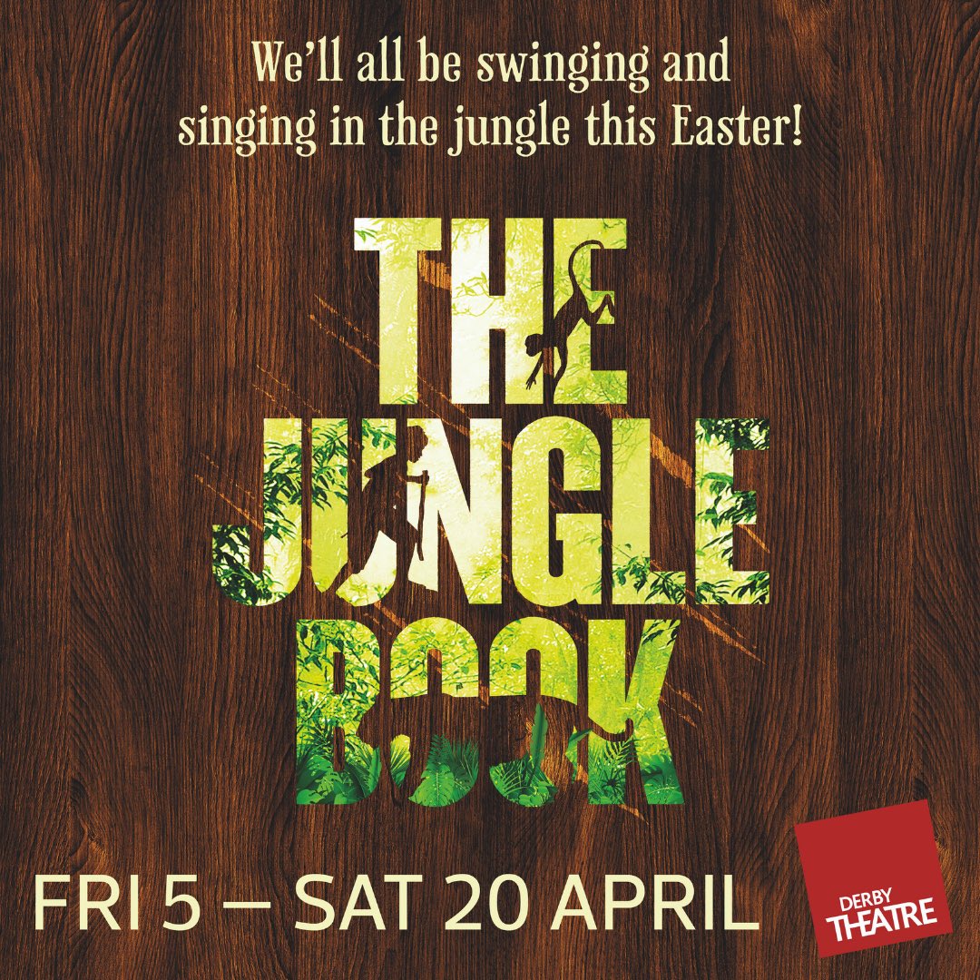 DerbyDaysOut's tweet photo. Have you booked your Jungle Book tickets yet?
This fabulous family friendly show is a must see for all! Performances on until 20th April! @DerbyTheatre #DTJungleBook https://t.co/E2jdvGYMKu