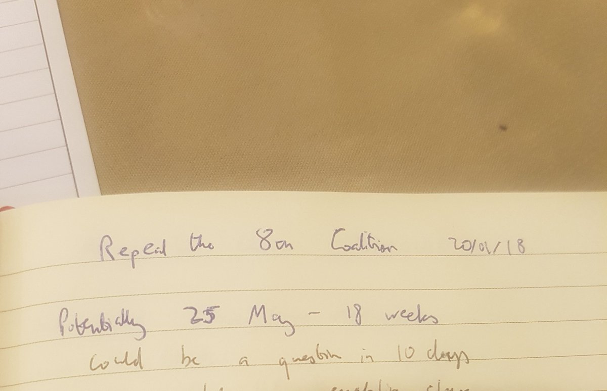 DaniRNI's tweet photo. The first page of the not a book I used today! How was this just over a year ago? #postrepeal #accessforall #abortionrightsni #repealedthe8th https://t.co/u158nZuxit