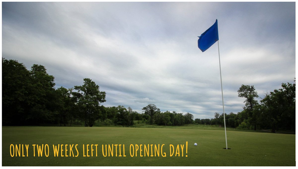 maplewoodgolfMB's tweet photo. Take the clubs out of storage and mark your calendars! We are set to open on April 27th!
#maplewoodgolfMB #golfmanitoba https://t.co/t0Puheh5RS