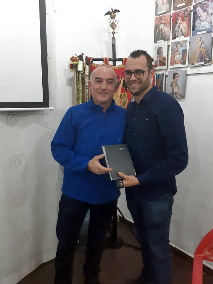 Ja tenim nou president per el següent exercici, Samuel Cejudo Mas. De part de tota la comissió nostra més sincera enhorabona.