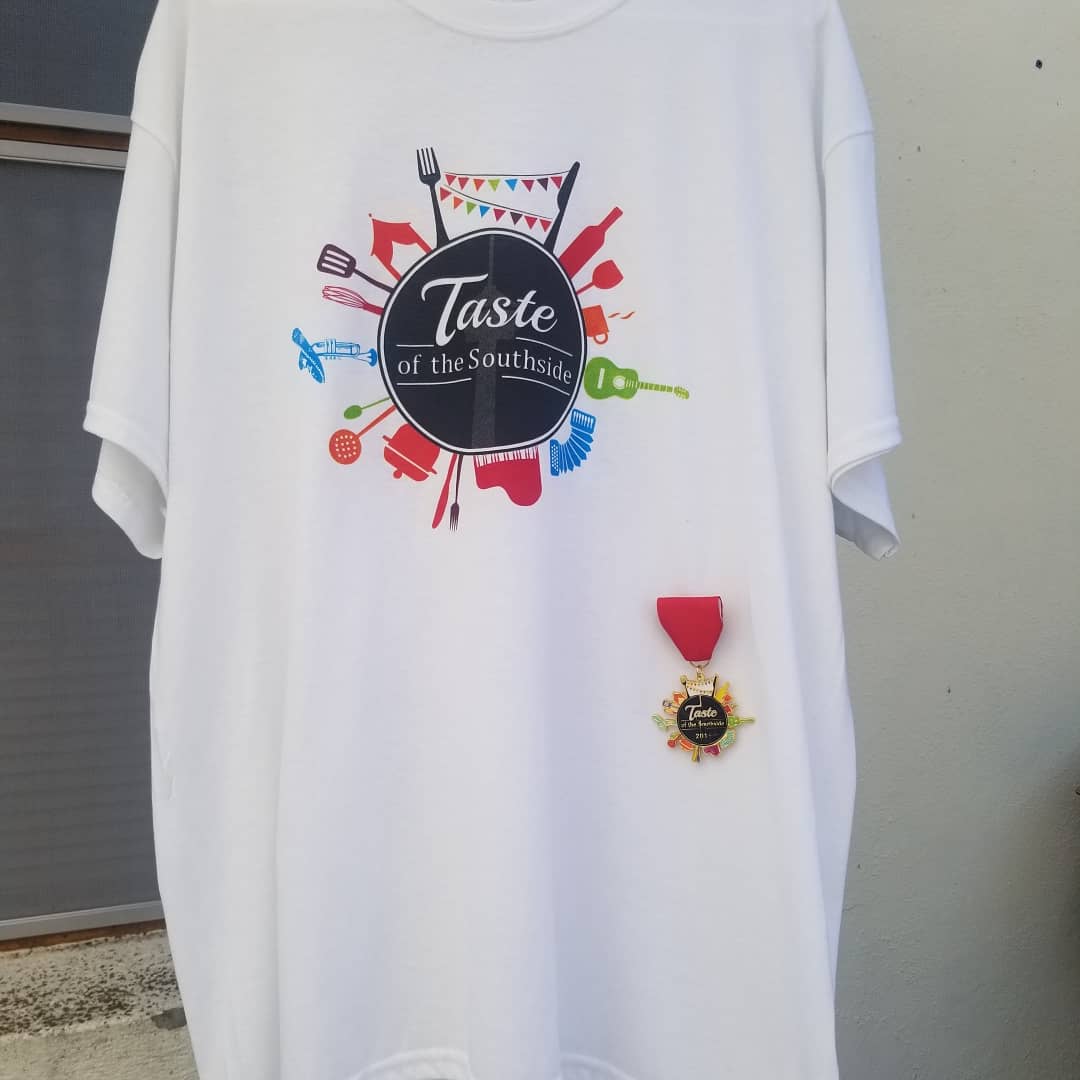 Live From The Southside (@southsidesatx) on Twitter photo Taste of the Southside has plenty of Fiesta medals and tshirts! Get yours! #LiveFromTheSouthside <a href="/TasteOfSouthSA/">Taste of the Southside</a> #SanAntonio Taste of the Southside has plenty of Fiesta medals and tshirts! Get yours! #LiveFromTheSouthside <a href="/TasteOfSouthSA/">Taste of the Southside</a> #SanAntonio