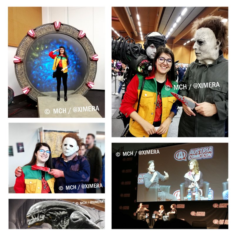 Ximera__'s tweet photo. I had so much fun meeting all these crazy wonderful people at the #ComicConAustria ! @ksorbs @thesamsorboshow
But my highlight was definitely @MrRickyWhittle - you are a true inspiration! Thx for your kind words! ππ Also #NiceGuns ! πͺπ
#ACC2019 #AmericanGods #MichaelMyers https://t.co/AQZIOrdLfo