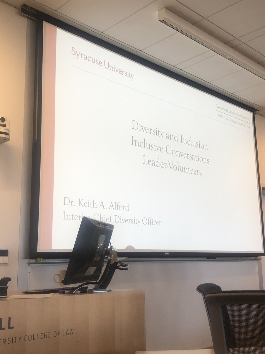 Fifth session, five great topics. Appreciative of all the topics offered today to maximize the #SULEAD19 Volunteer Summit. <a href="/SyracuseU/">Syracuse University</a> <a href="/SUAlums/">Syracuse University Alumni🍊</a> #diversitymatters