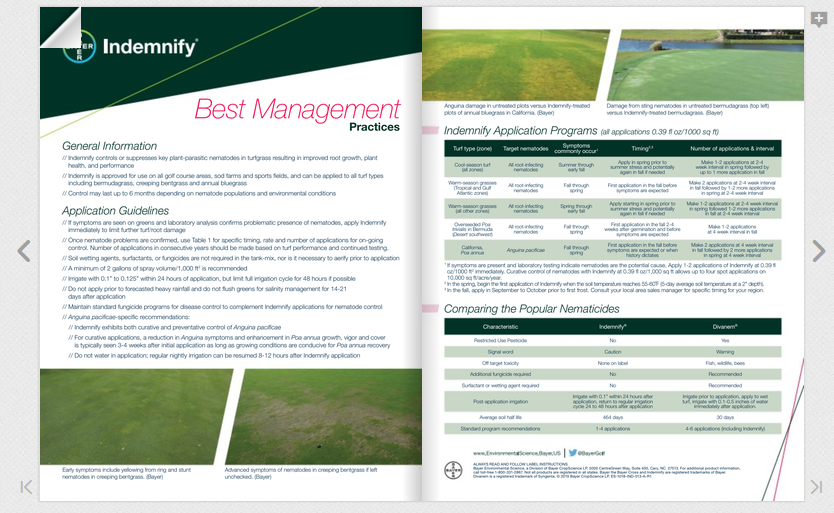 EnvuGolfUS's tweet image. For solutions to...
‐ Spots
‐ Rings
‐ Blight
‐ Patches
‐ Decline
‐ Rot
check out the new #GolfSolutions Guide ‐‐&amp;gt; ow.ly/9vSz30ohFuN