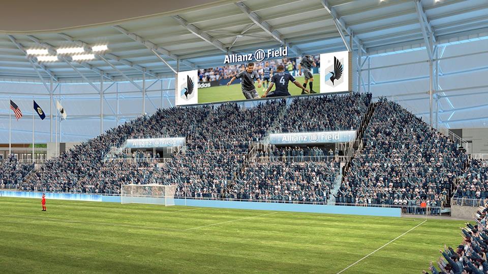 Adam_Kotleszka's tweet photo. KOLEJNY STADION PIŁKARSKI W USA
Dziś MLS-owa Minnesota otworzy Allianz Field:
- na 20k widzów
- w tym prawie 3k miejsc stojących w sektorze za bramką
- wielki ogródek piwny na trybunie za bramką (Brew Hall na foto)
i ważne: W CAŁOŚCI zbudowany za prywatne pieniądze: 250 mln $ https://t.co/Qzx0Ye90om