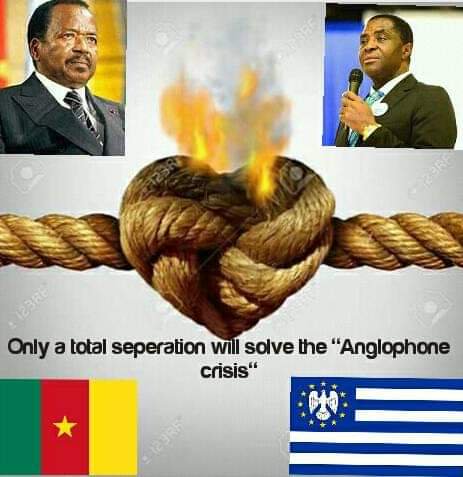 EstoppelP's tweet photo. @Free_NW_SW_CMR @CorineDonard @AIPC_HRO @nytimes @Smith_JeffreyT @USUN @hrw @UN @cnni @Maggie_DeBlock @Refugees @PressSec @antonioguterres @AsstSecStateAF @CNNAfrica @MuylleGeert @UNIC_Yaounde @AJENews @CGVS_CGRA @USEmbYaounde @UKinCameroon @melissarfleming @BelgiumMFA @EU_Commission @UKParliament @UN_Cameroon @GermanyUN @realDonaldTrump @fdp The international community should remember that #BritishSouthernCameroons (Ambazonia) was granted unconditional independence by @UN #Resolution1608.They should know that France & cameroUn hijacked the independence till date & are carrying out a genocide now on the people. #SOS ! https://t.co/0MOQx2lUdb