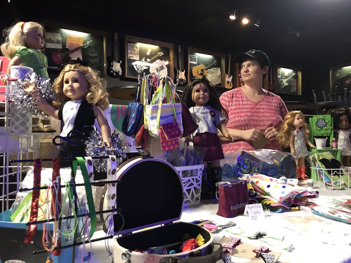 JournoRyan's tweet photo. Several #CDAF2019 vendors set up at @ricksstarkville https://t.co/YegqPM6F3s