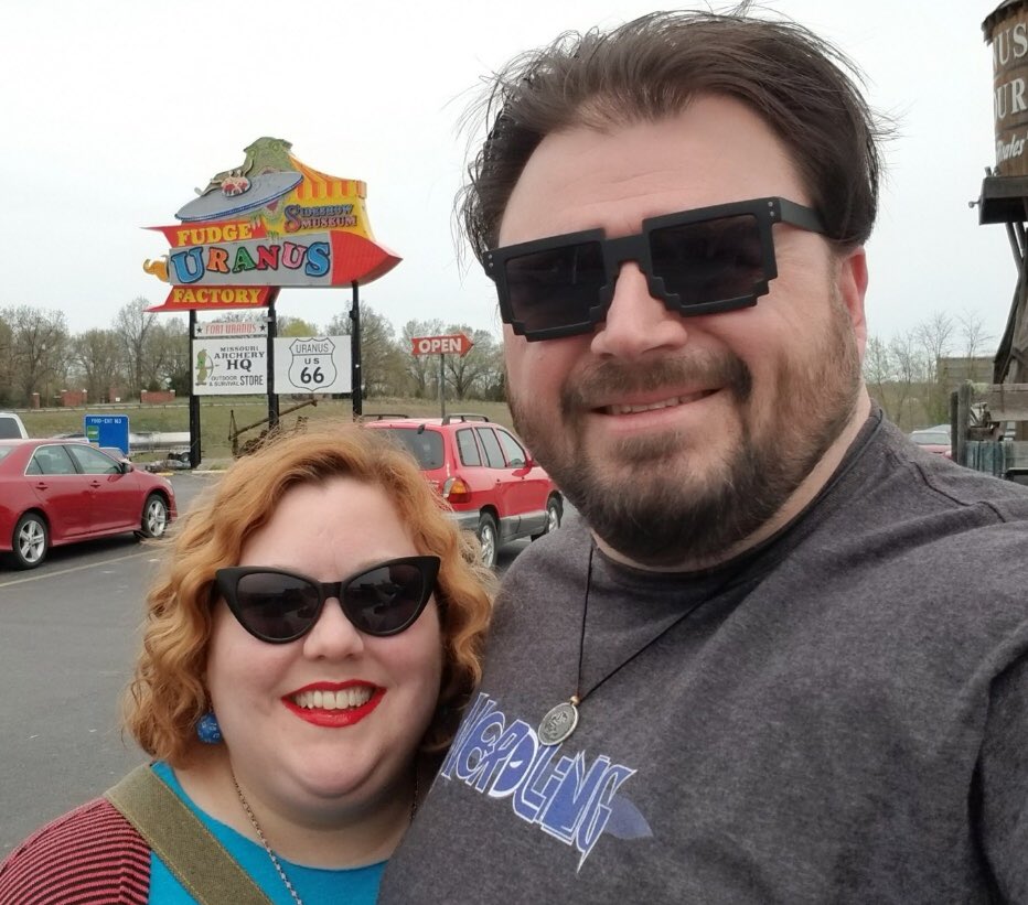 Do_You_Nerd's tweet photo. After driving by this place for years on the way to St. Louis, we decided it was time to stop at the Uranus Fudge Factory!  #uranusmo #uranusfudgefactory #historicroute66 #route66 https://t.co/qOmZUuq5zm