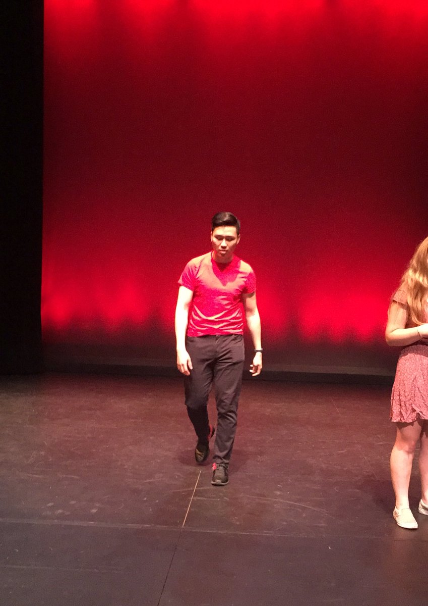 SUSketchComedy's tweet photo. our boy charles living his BEST life while we tech for a 2-in-1 show! come to the modern theatre tonight at 6:30 for the rampage alumni cabaret, hosted by us! https://t.co/hn77IYPTeZ